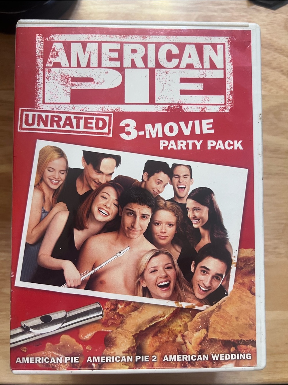 Unrated 3-Movie Party Pack - Red